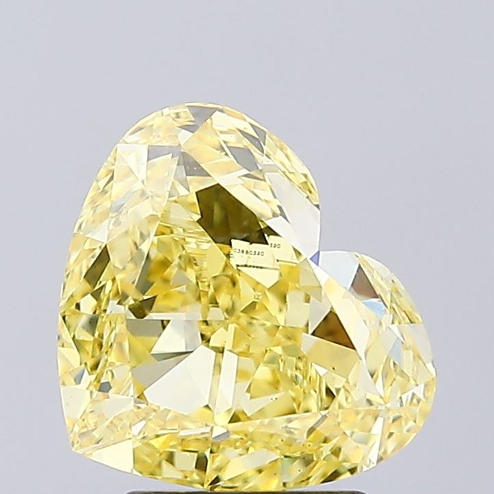 3.01 Carat Heart Shaped, Excellent Cut, VS1 Clarity, IGI Certified Lab Grown Diamond