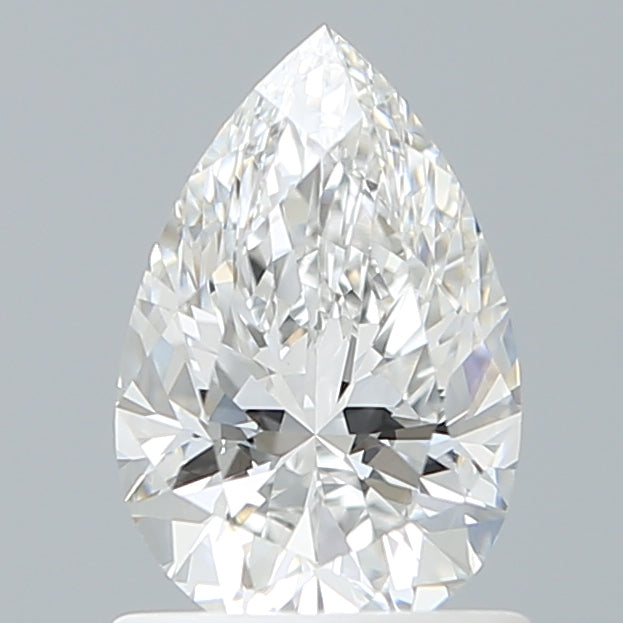 1.06 Carat Pear Shaped, Excellent Cut, E Color, VVS1 Clarity, IGI Certified Lab Grown Diamond
