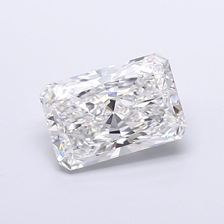 4.08 Carat Radiant Shaped, Very Good Cut, E Color, VVS2 Clarity, IGI Certified Lab Grown Diamond