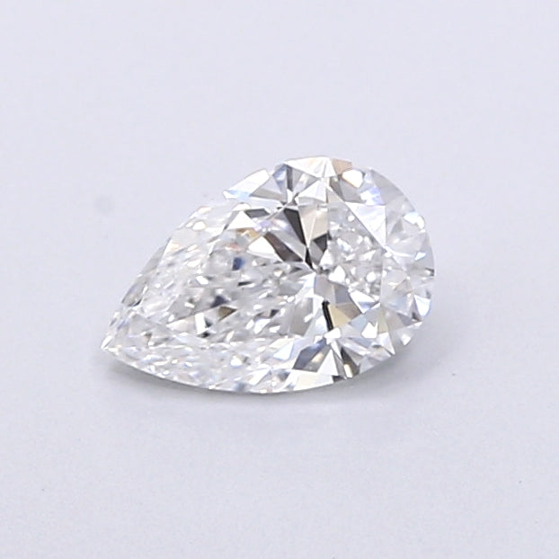 0.44 Carat Pear Shaped, Very Good Cut, D Color, VS1 Clarity, IGI Certified Lab Grown Diamond