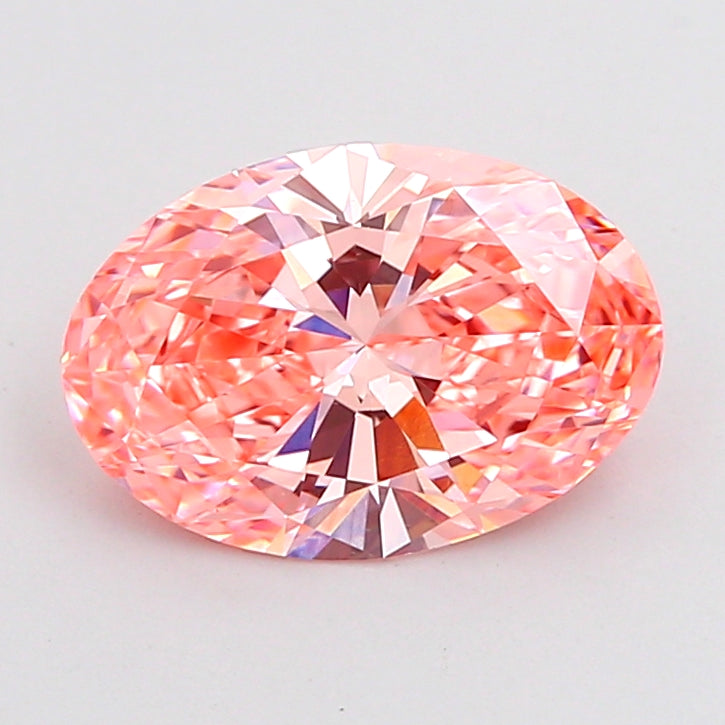 1.99 Carat Oval Shaped, Ideal Cut, VS1 Clarity, IGI Certified Lab Grown Diamond