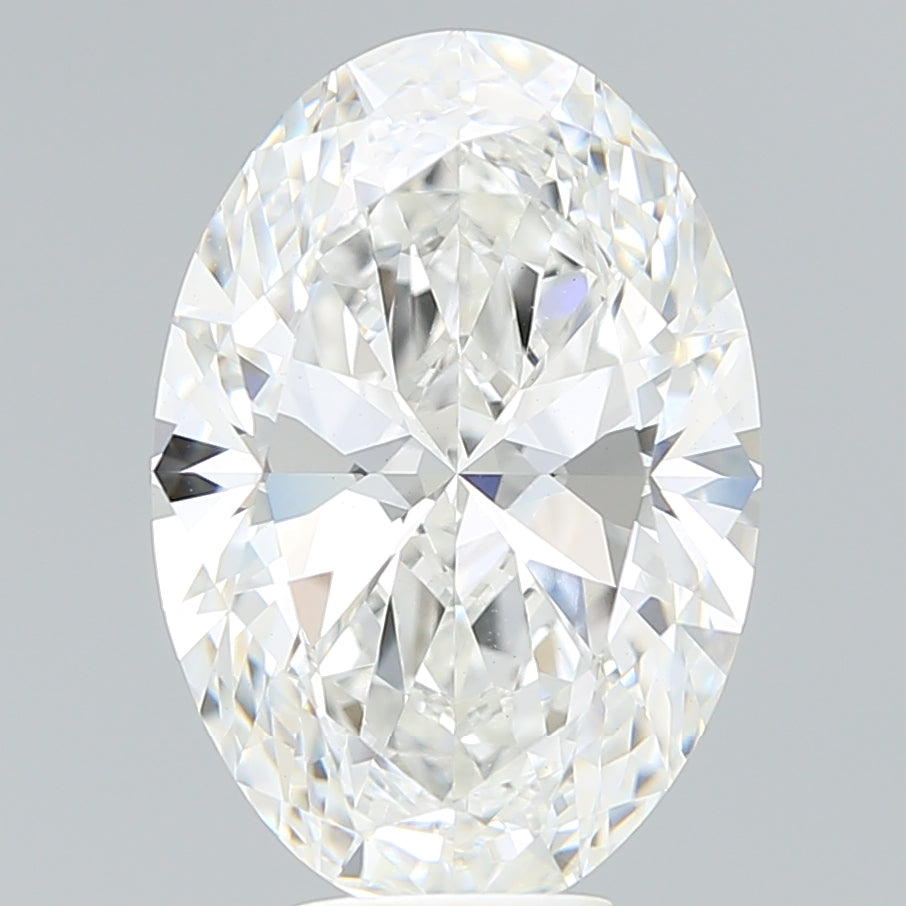 6.91 Carat Oval Shaped, Ideal Cut, F Color, VS1 Clarity, IGI Certified Lab Grown Diamond