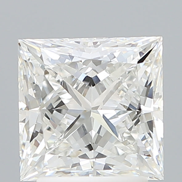 2.67 Carat Princess Shaped, Ideal Cut, E Color, VVS2 Clarity, IGI Certified Lab Grown Diamond