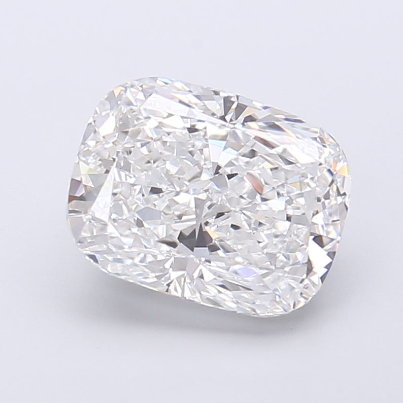 3.15 Carat Cushion Shaped, Very Good Cut, E Color, VVS2 Clarity, IGI Certified Lab Grown Diamond