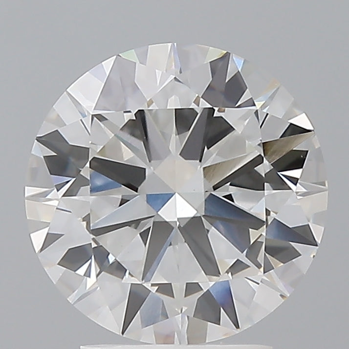 3.03 Carat Round Shaped, Excellent Cut, E Color, VS1 Clarity, IGI Certified Lab Grown Diamond