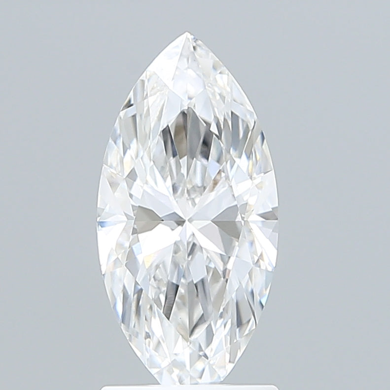 1.60 Carat Marquise Shaped, Ideal Cut, D Color, VVS2 Clarity, IGI Certified Lab Grown Diamond