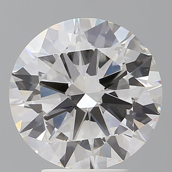 4.05 Carat Round Shaped, Excellent Cut, F Color, VS1 Clarity, IGI Certified Lab Grown Diamond