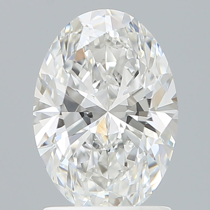 1.70 Carat Oval Shaped, Ideal Cut, D Color, VVS2 Clarity, IGI Certified Lab Grown Diamond