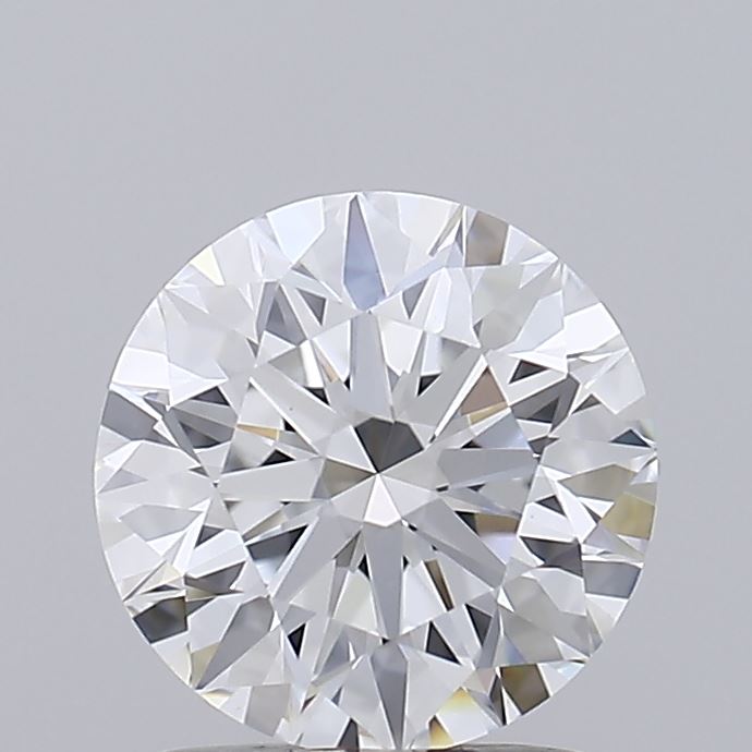 1.51 Carat Round Shaped, Ideal Cut, D Color, VVS1 Clarity, IGI Certified Lab Grown Diamond