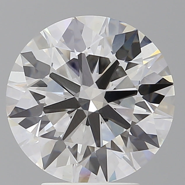 3.97 Carat Round Shaped, Ideal Cut, E Color, VVS2 Clarity, IGI Certified Lab Grown Diamond