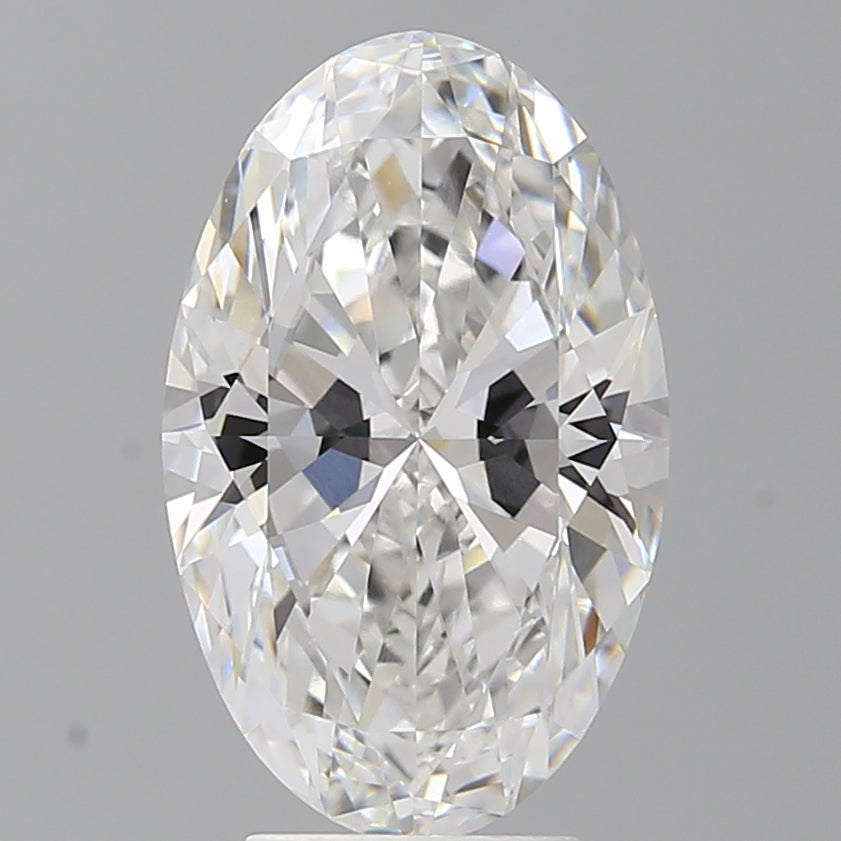 4.50 Carat Oval Shaped, Ideal Cut, E Color, VVS2 Clarity, IGI Certified Lab Grown Diamond