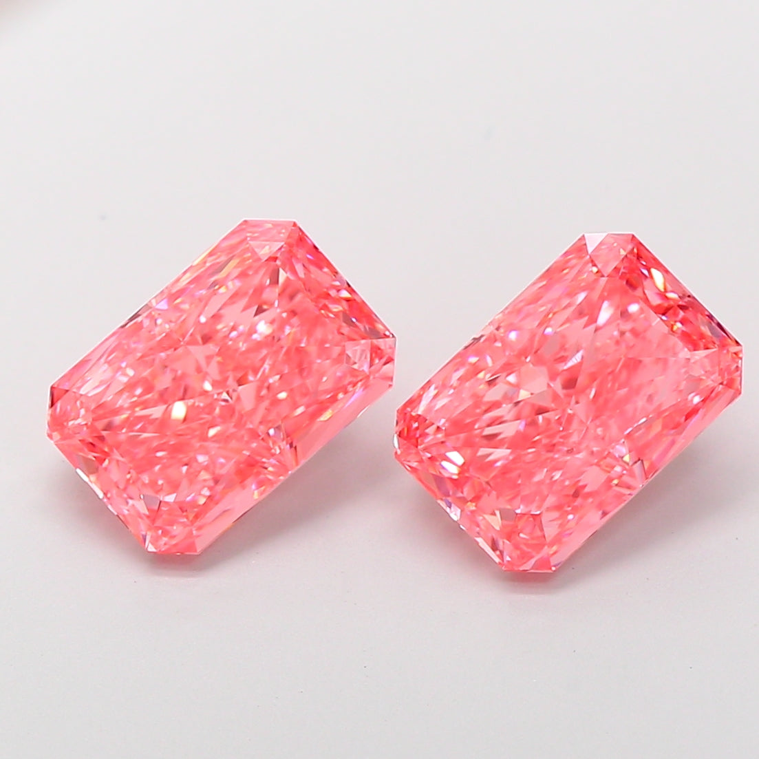 3.15 Carat Radiant Shaped, Excellent Cut, VVS2 Clarity, IGI Certified Lab Grown Diamond