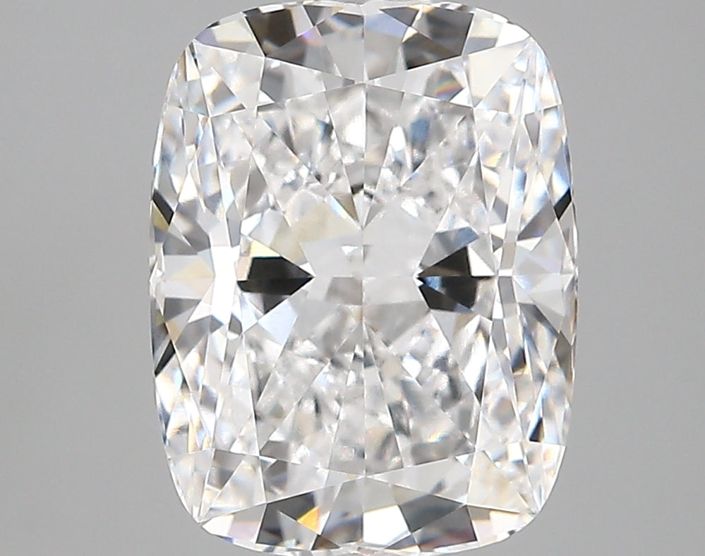 4.38 Carat Cushion Shaped, Very Good Cut, D Color, VVS2 Clarity, IGI Certified Lab Grown Diamond