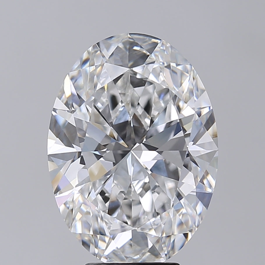 6.01 Carat Oval Shaped, Very Good Cut, E Color, VVS2 Clarity, IGI Certified Lab Grown Diamond