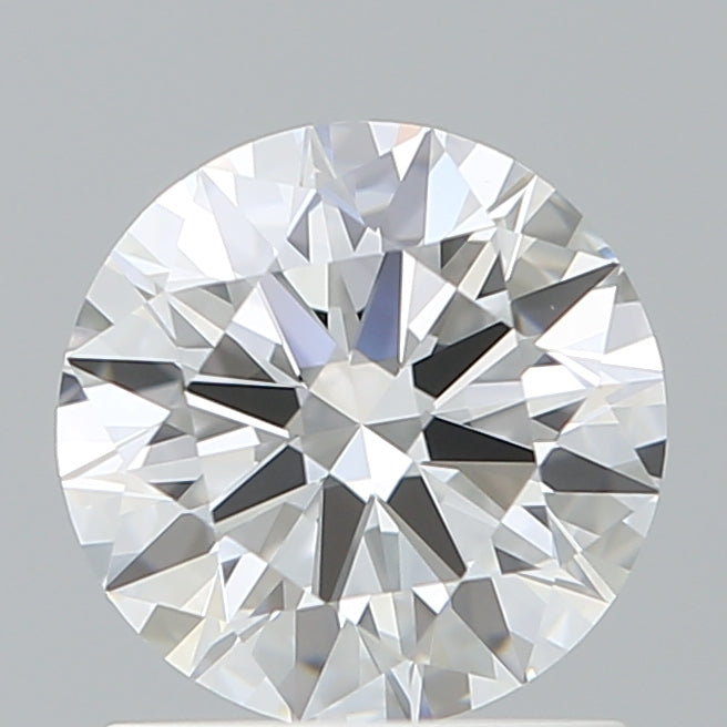 1.23 Carat Round Shaped, Ideal Cut, D Color, VVS2 Clarity, IGI Certified Lab Grown Diamond