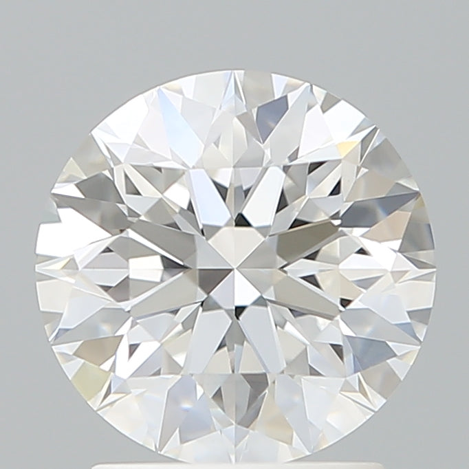 2.06 Carat Round Shaped, Excellent Cut, D Color, VVS2 Clarity, IGI Certified Lab Grown Diamond