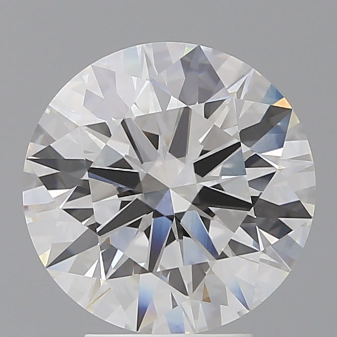 4.10 Carat Round Shaped, Ideal Cut, E Color, VVS2 Clarity, IGI Certified Lab Grown Diamond