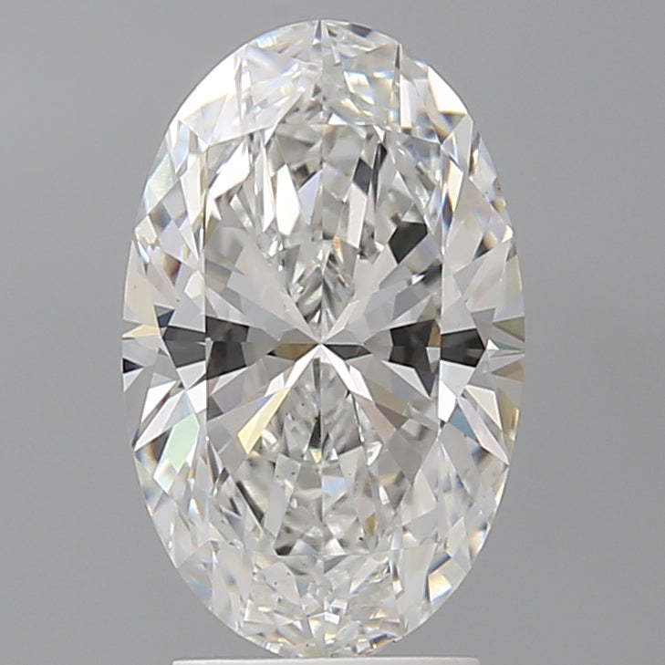 3.02 Carat Oval Shaped, Ideal Cut, F Color, VS1 Clarity, IGI Certified Lab Grown Diamond