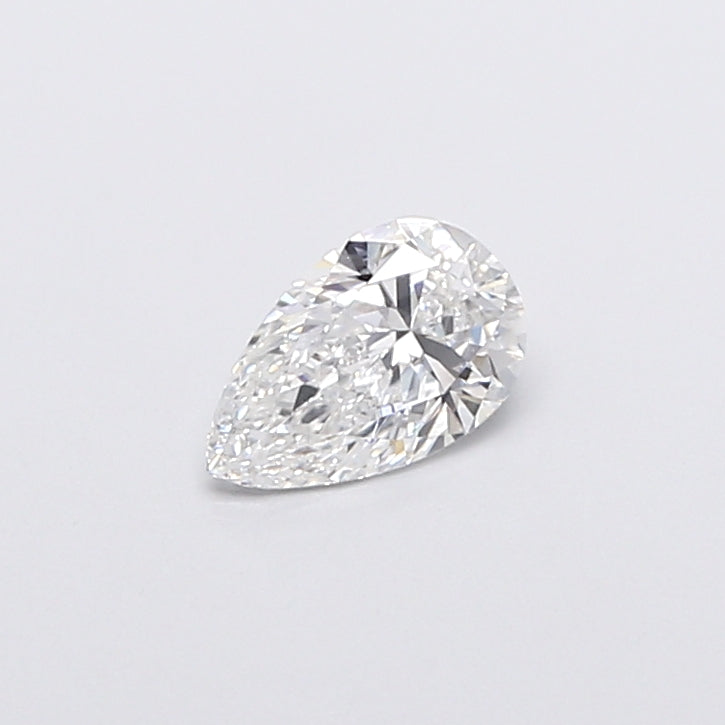 0.77 Carat Pear Shaped, Very Good Cut, E Color, VVS2 Clarity, IGI Certified Lab Grown Diamond
