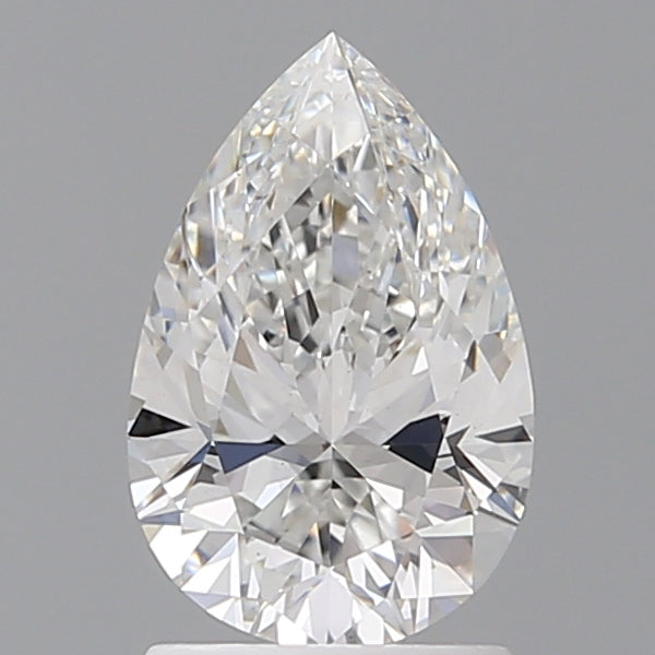 1.59 Carat Pear Shaped, Ideal Cut, E Color, VS1 Clarity, IGI Certified Lab Grown Diamond