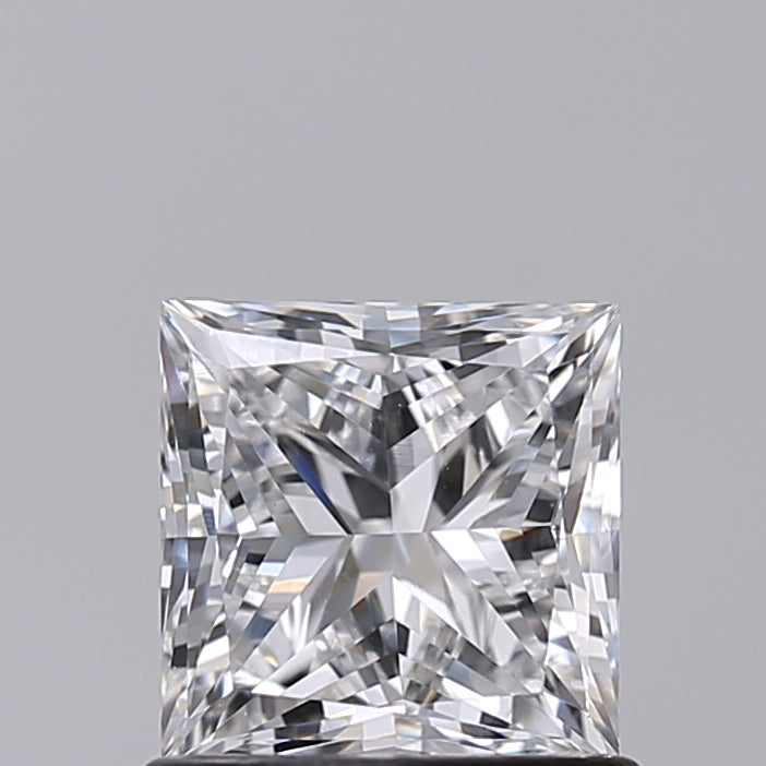 1.02 Carat Princess Shaped, Very Good Cut, E Color, VVS2 Clarity, IGI Certified Lab Grown Diamond