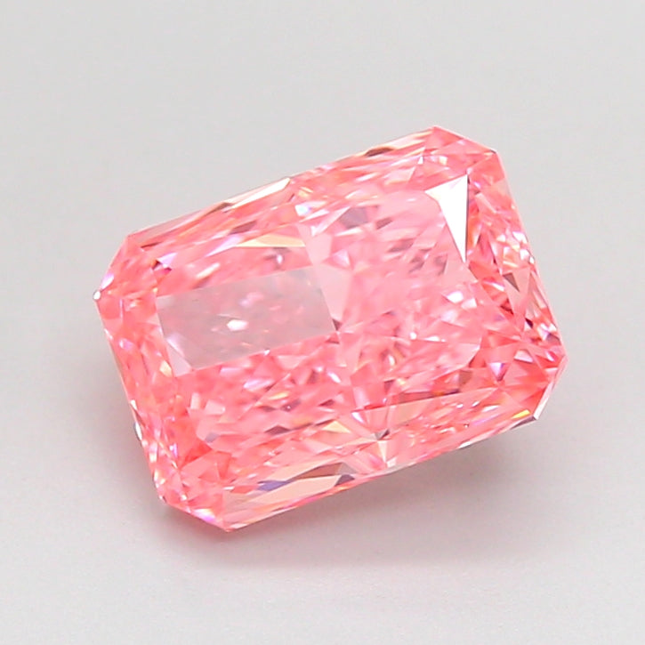 2.00 Carat Radiant Shaped, Excellent Cut, VS2 Clarity, IGI Certified Lab Grown Diamond