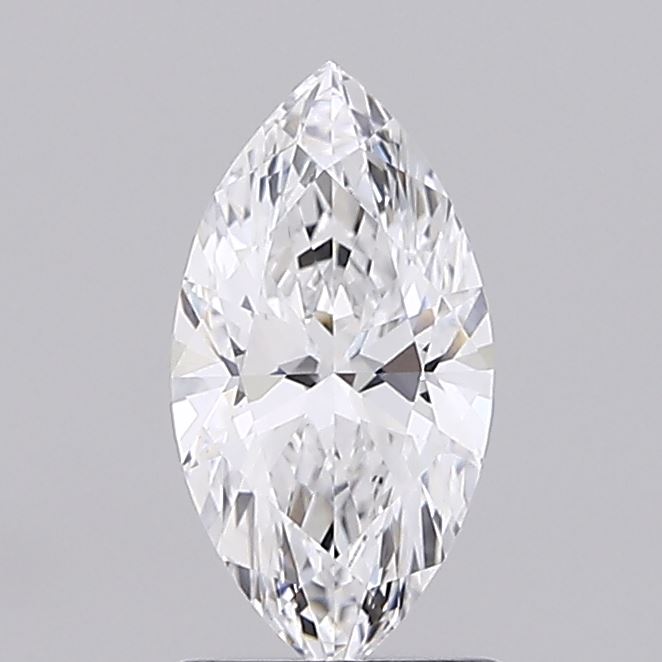 1.05 Carat Marquise Shaped, Ideal Cut, D Color, VVS2 Clarity, IGI Certified Lab Grown Diamond