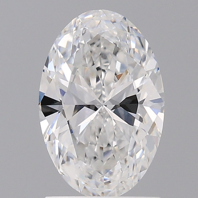 1.52 Carat Oval Shaped, Ideal Cut, D Color, VS1 Clarity, IGI Certified Lab Grown Diamond