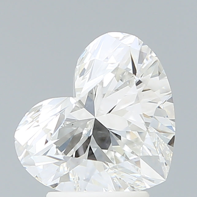 3.13 Carat Heart Shaped, Excellent Cut, F Color, VS1 Clarity, IGI Certified Lab Grown Diamond