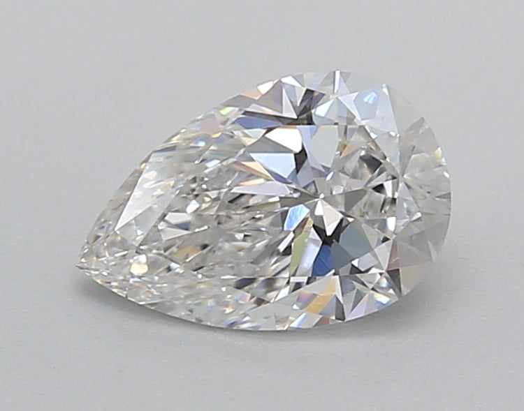 1.00 Carat Pear Shaped, Very Good Cut, E Color, VVS2 Clarity, IGI Certified Lab Grown Diamond