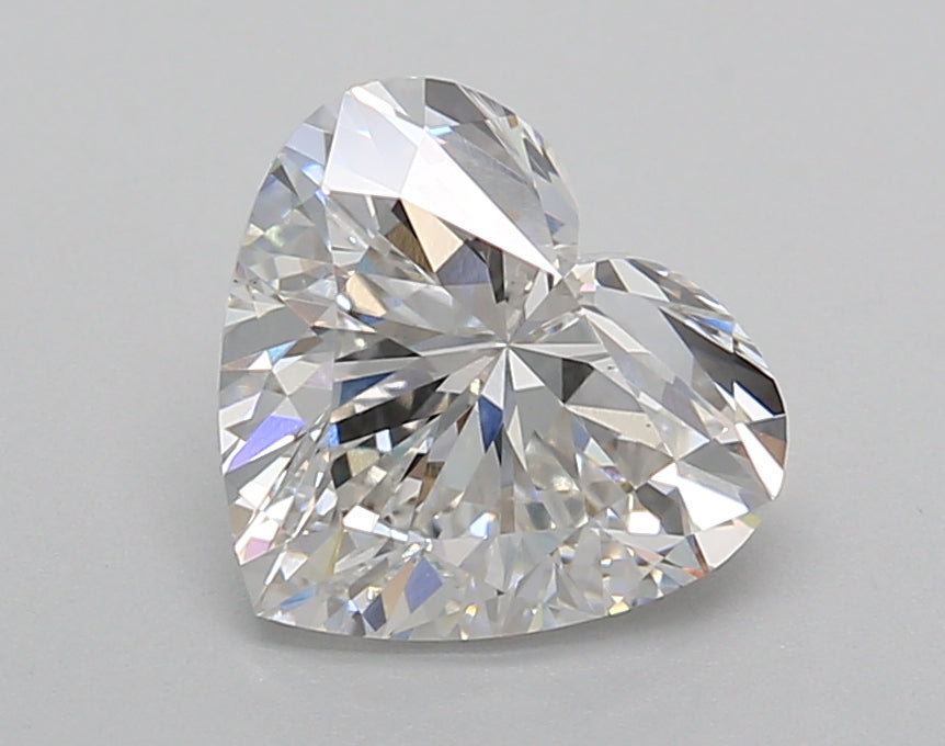 2.02 Carat Heart Shaped, Very Good Cut, F Color, VS1 Clarity, IGI Certified Lab Grown Diamond
