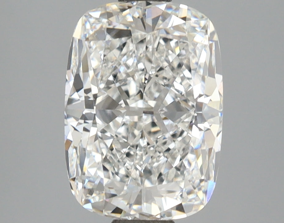 2.60 Carat Cushion Shaped, Ideal Cut, E Color, VVS2 Clarity, IGI Certified Lab Grown Diamond