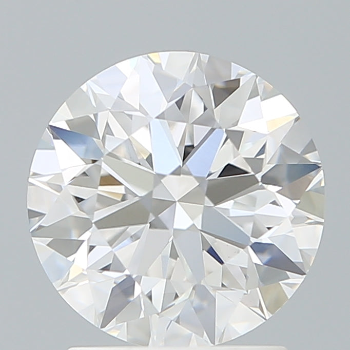 2.08 Carat Round Shaped, Excellent Cut, E Color, VVS2 Clarity, IGI Certified Lab Grown Diamond
