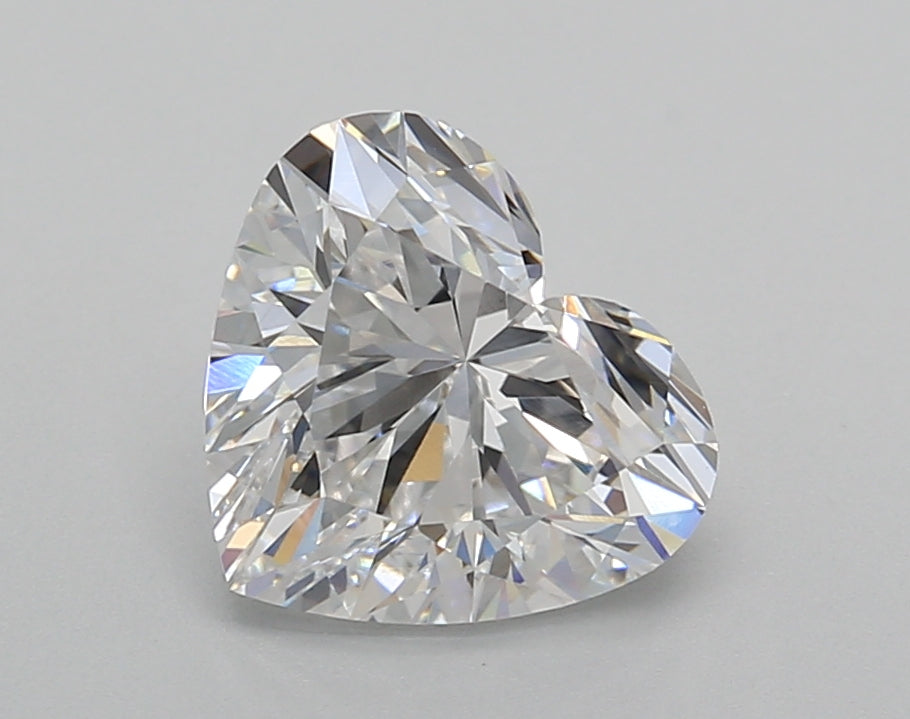 2.02 Carat Heart Shaped, Excellent Cut, D Color, VS1 Clarity, IGI Certified Lab Grown Diamond