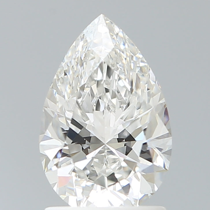 1.51 Carat Pear Shaped, Excellent Cut, F Color, VVS2 Clarity, IGI Certified Lab Grown Diamond