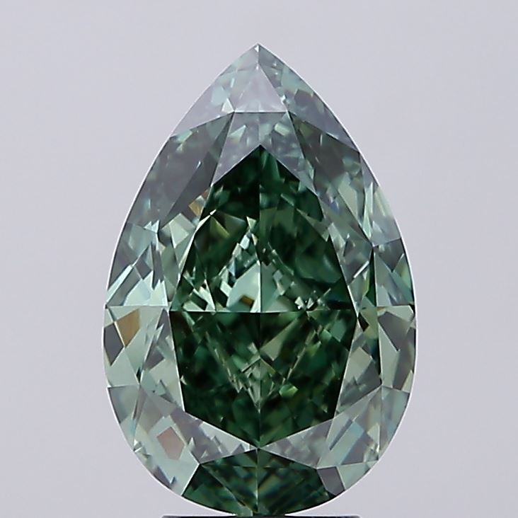 5.76 Carat Pear Shaped, Excellent Cut, VS1 Clarity, IGI Certified Lab Grown Diamond