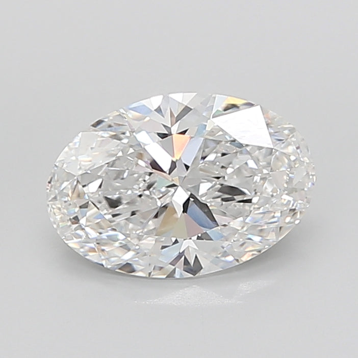 4.06 Carat Oval Shaped, Ideal Cut, E Color, VVS2 Clarity, IGI Certified Lab Grown Diamond