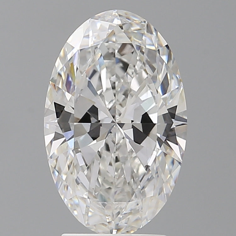 3.02 Carat Oval Shaped, Ideal Cut, E Color, VS1 Clarity, IGI Certified Lab Grown Diamond