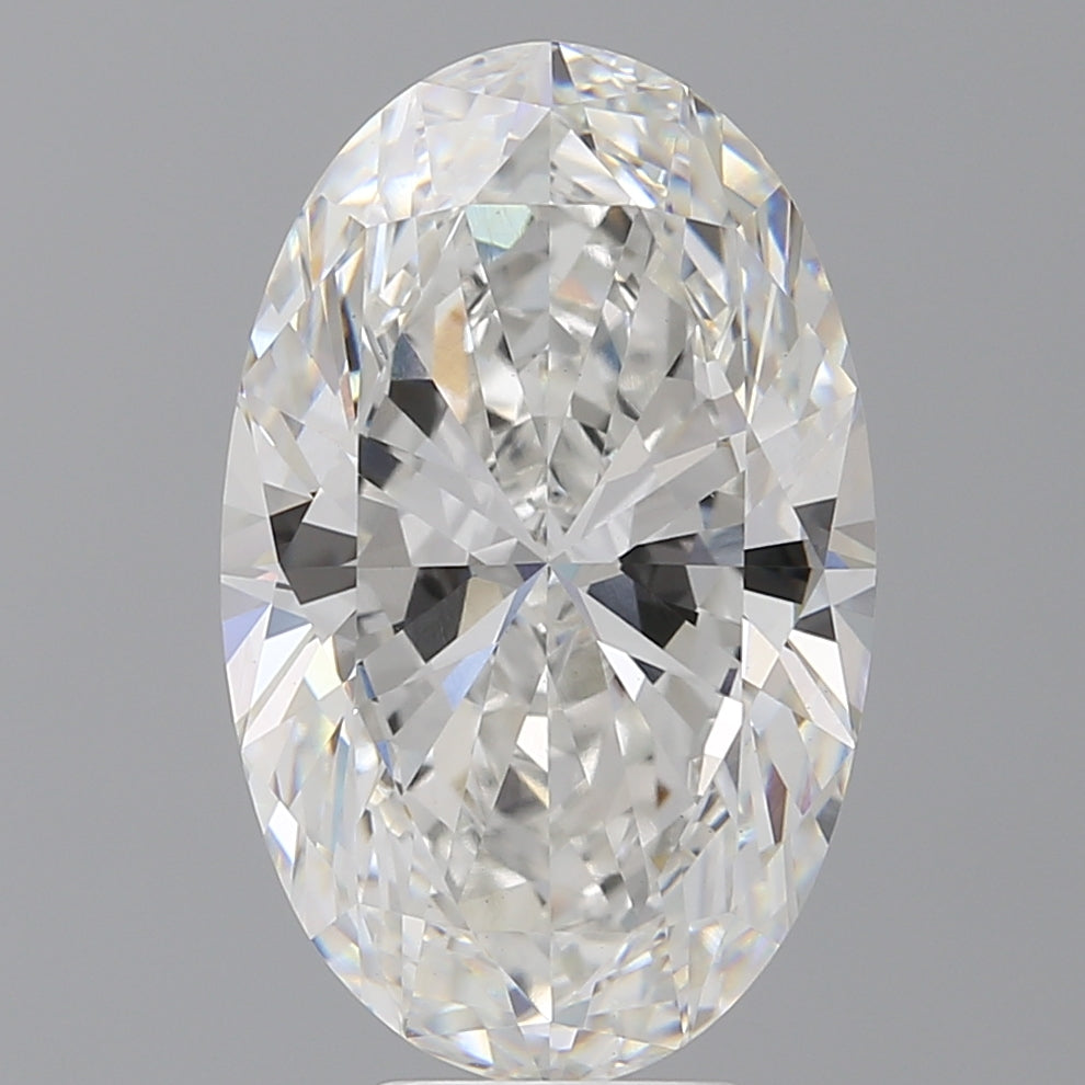 7.60 Carat Oval Shaped, Ideal Cut, E Color, VVS2 Clarity, IGI Certified Lab Grown Diamond