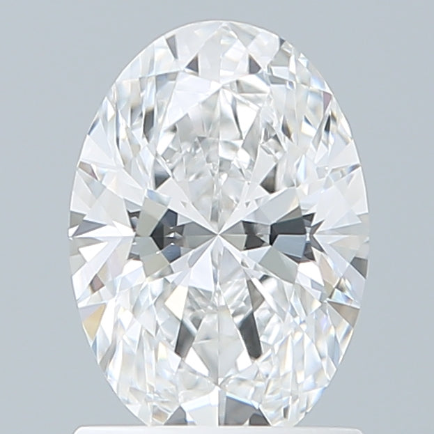 1.27 Carat Oval Shaped, Excellent Cut, D Color, VVS2 Clarity, IGI Certified Lab Grown Diamond