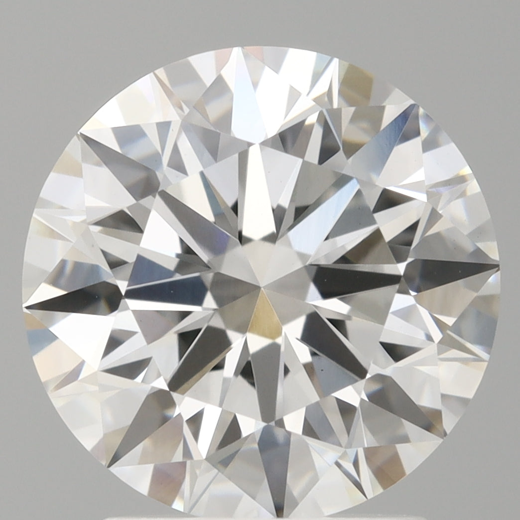 2.53 Carat Round Shaped, Excellent Cut, E Color, VVS2 Clarity, IGI Certified Lab Grown Diamond