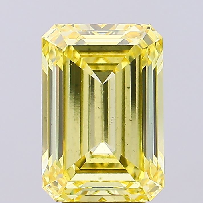 5.08 Carat Emerald Shaped, Ideal Cut, VS2 Clarity, IGI Certified Lab Grown Diamond