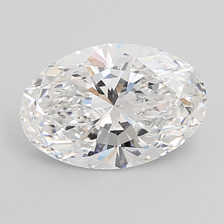 5.06 Carat Oval Shaped, Ideal Cut, E Color, VVS2 Clarity, IGI Certified Lab Grown Diamond