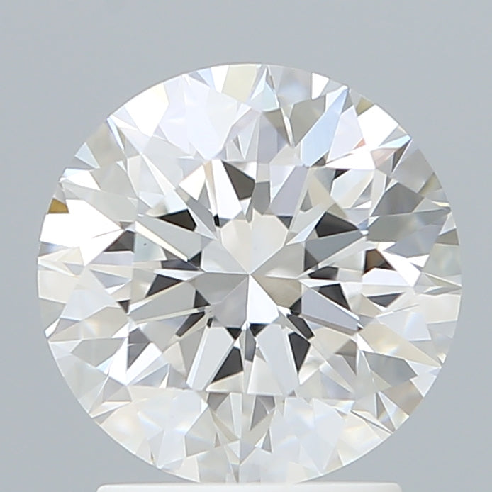 2.22 Carat Round Shaped, Excellent Cut, E Color, VS1 Clarity, IGI Certified Lab Grown Diamond