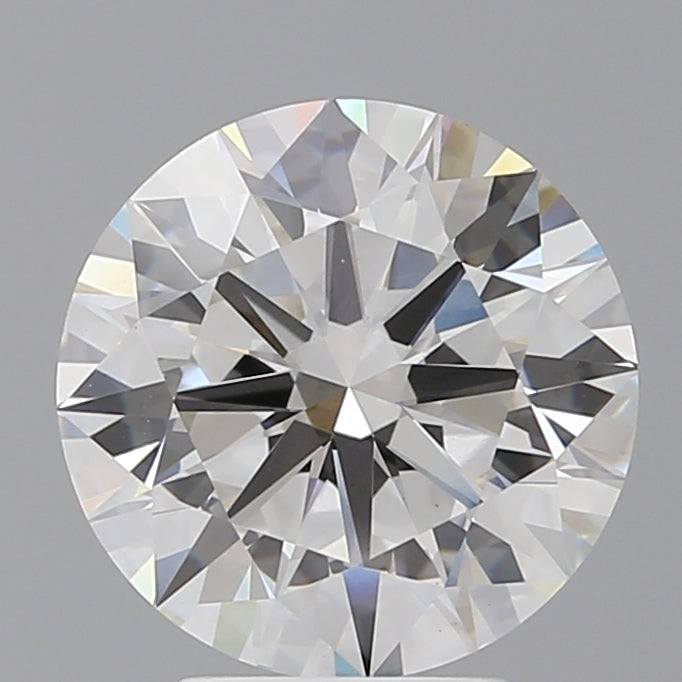 4.10 Carat Round Shaped, Ideal Cut, E Color, VVS2 Clarity, IGI Certified Lab Grown Diamond