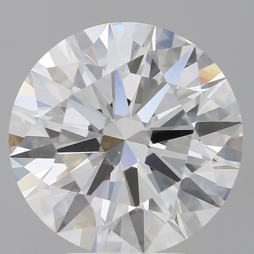 5.03 Carat Round Shaped, Ideal Cut, F Color, VS1 Clarity, IGI Certified Lab Grown Diamond