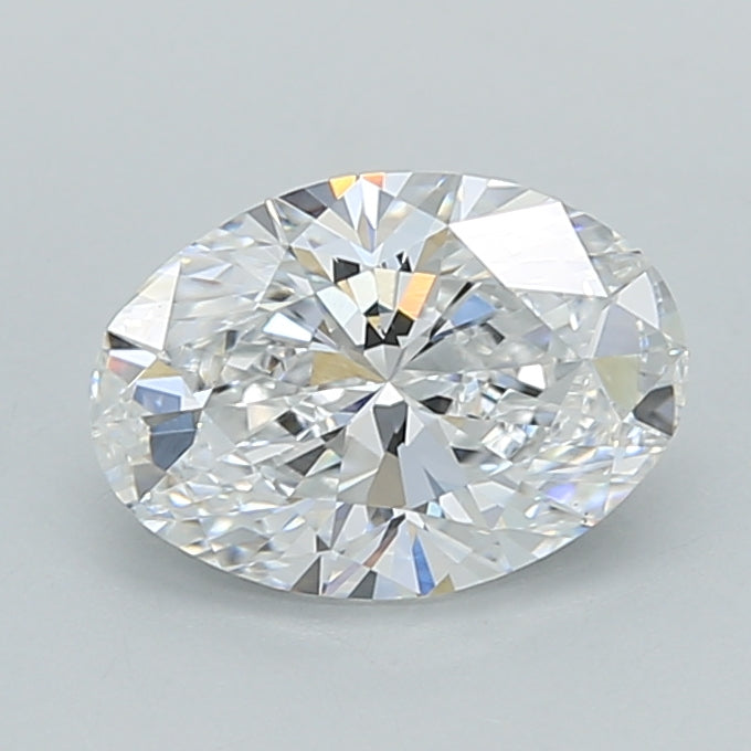 1.21 Carat Oval Shaped, Ideal Cut, D Color, VS1 Clarity, IGI Certified Lab Grown Diamond