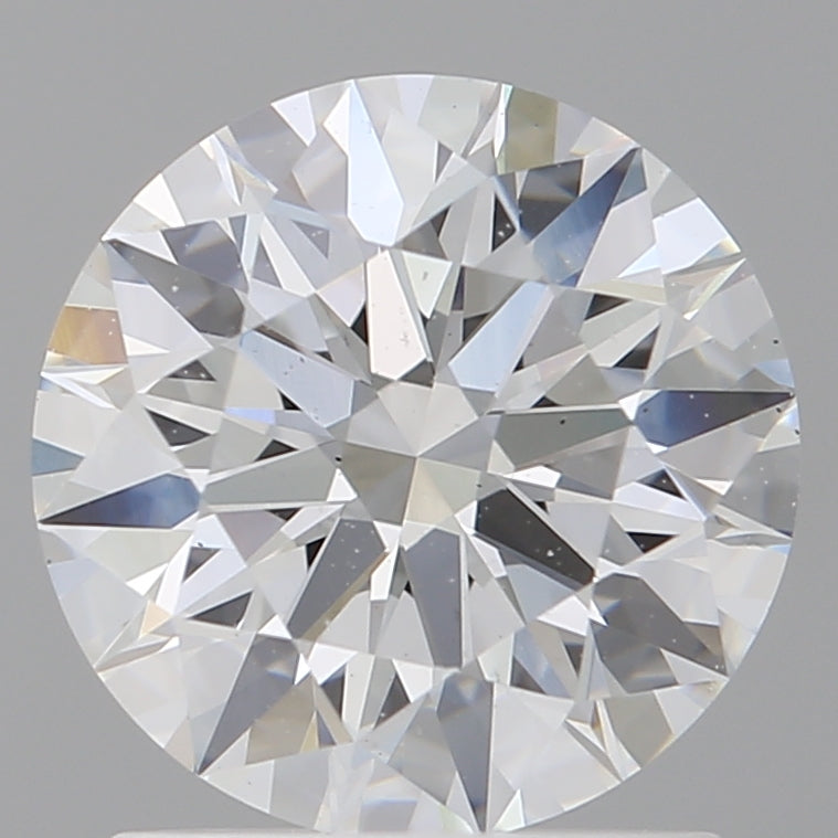 1.58 Carat Round Shaped, Ideal Cut, D Color, VS1 Clarity, IGI Certified Lab Grown Diamond