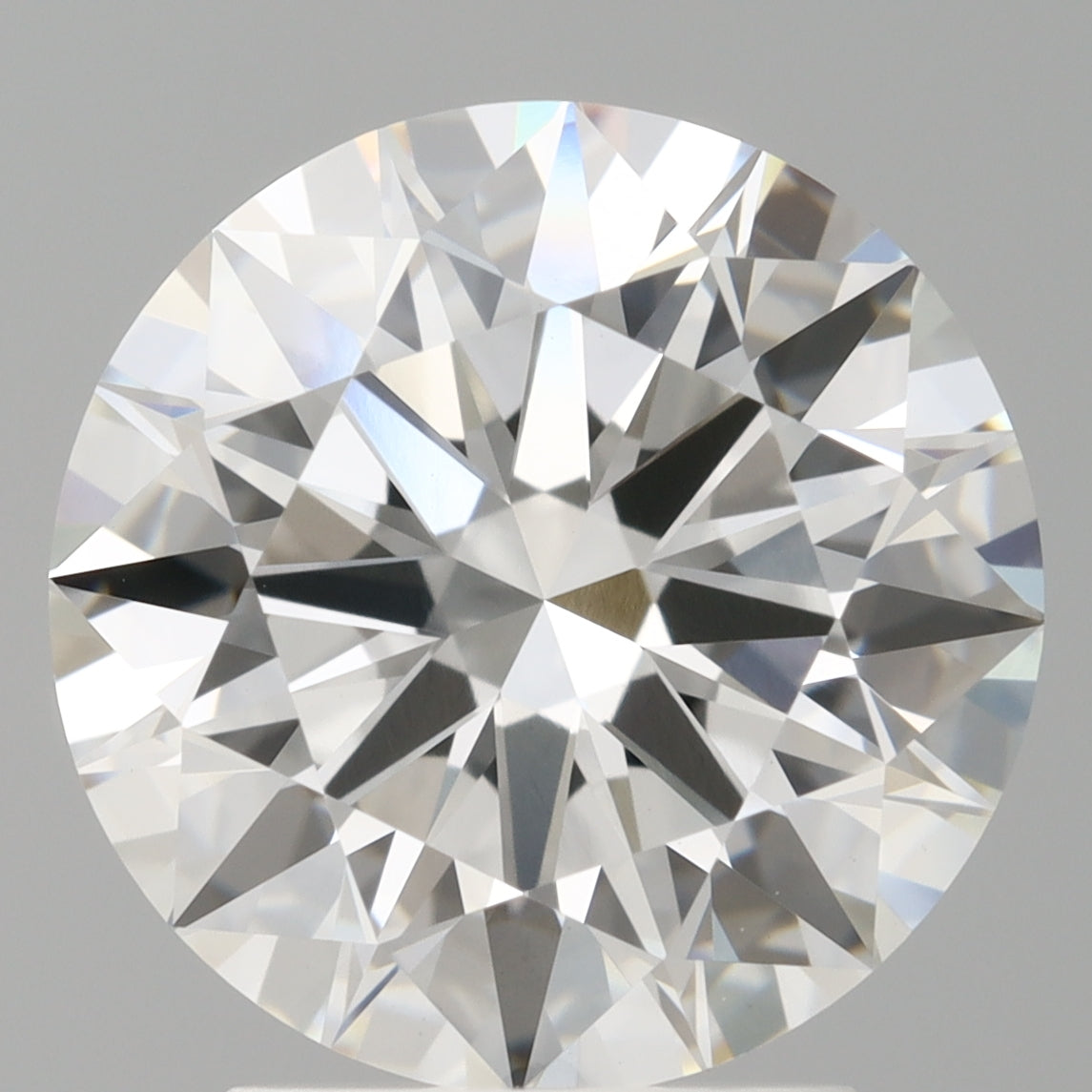 3.04 Carat Round Shaped, Ideal Cut, E Color, VVS2 Clarity, IGI Certified Lab Grown Diamond