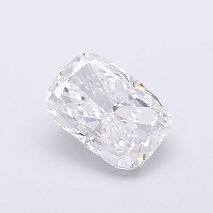 1.09 Carat Cushion Shaped, Very Good Cut, D Color, VVS2 Clarity, IGI Certified Lab Grown Diamond